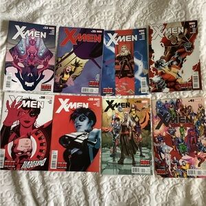 X-Men comic books - X-Men (Vol. 3) #33, 35-41 (8 issues total)